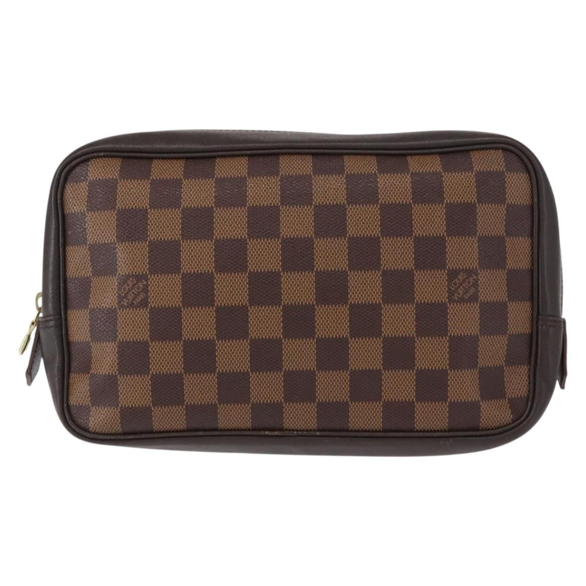 Louis Vuitton Trousse Toilette Monogram Canvas Brown Canvas Clutche & Pouche Bag