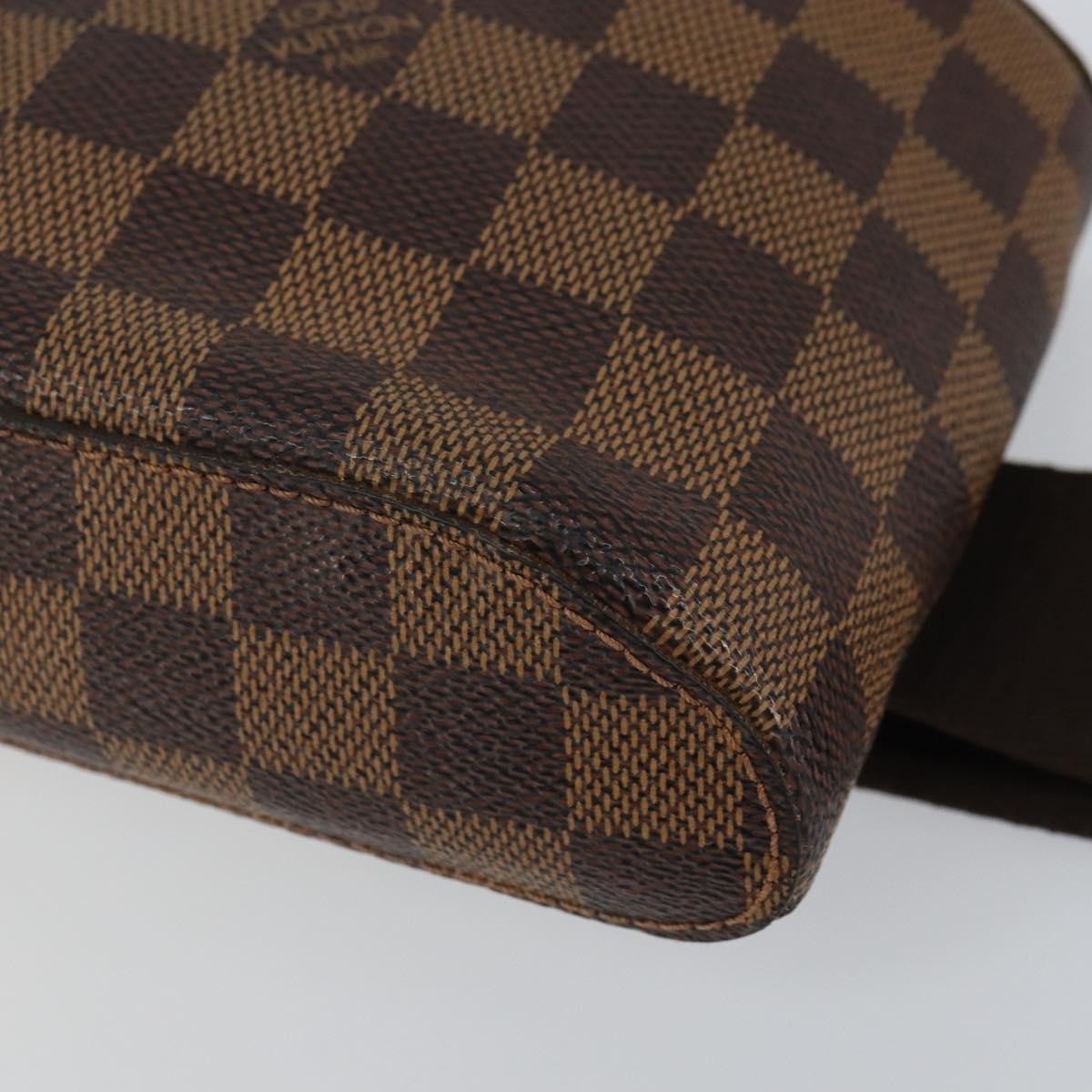 Louis Vuitton Geronimos Waist Bag Damier Brown Canvas Shoulder Bag