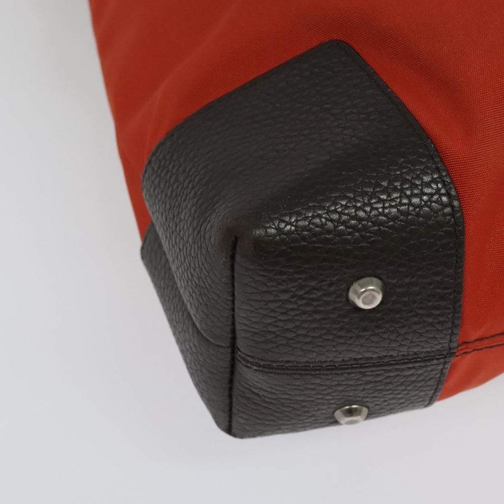Burberry Vintage Tote Bag Nylon Red Nylon Tote Bag