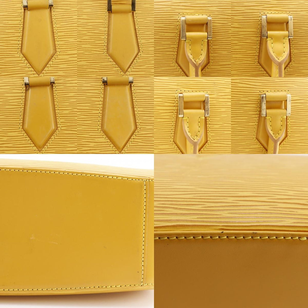 Louis Vuitton Jasmin Bag Epi Leather Yellow Leather Handbag