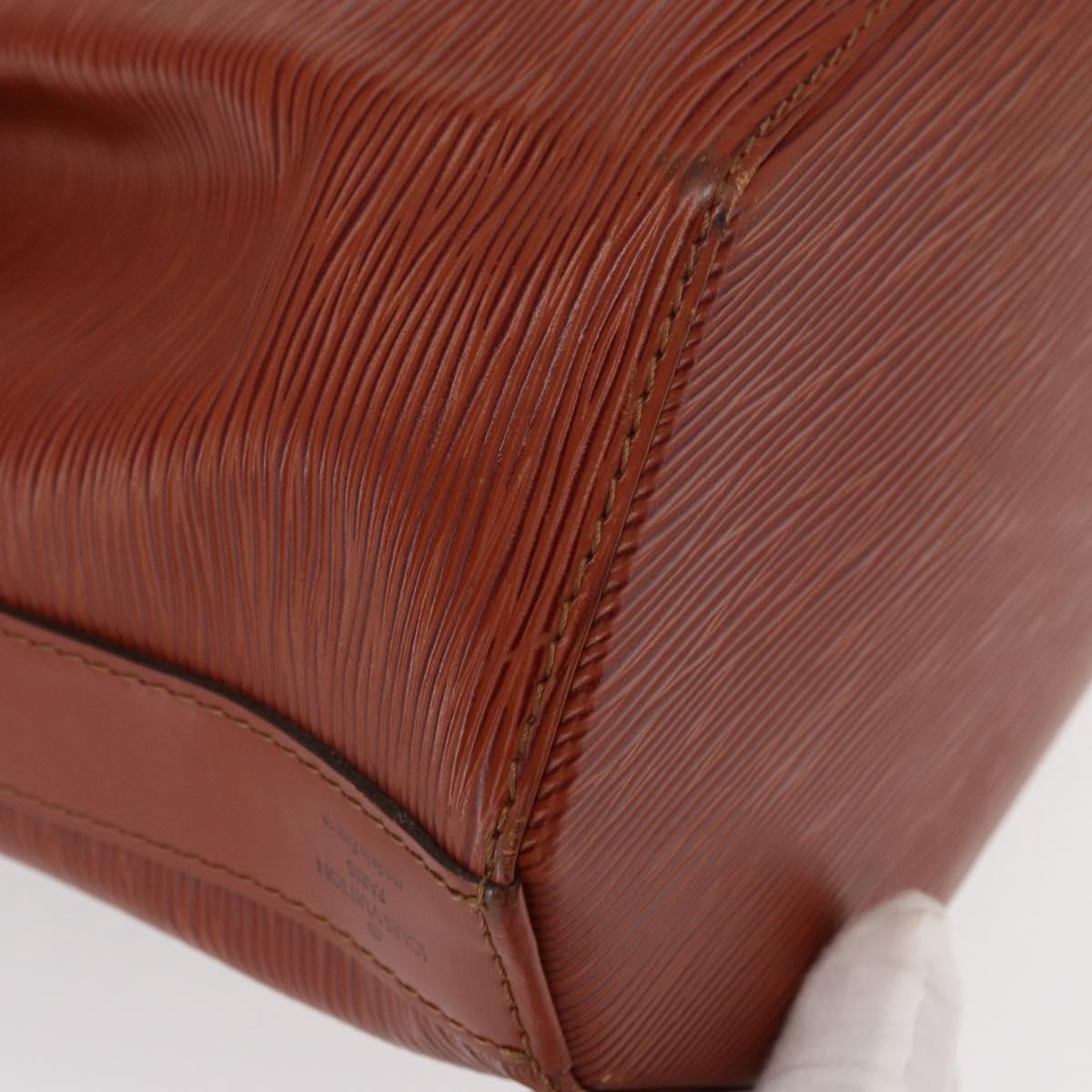 Louis Vuitton Vintage Sac D'epaule Handbag Epi Leather Brown Leather Shoulder Bag
