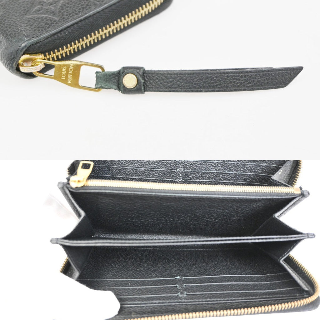 Louis Vuitton Portefeuille Zippy Monogramme Empreinte Monogramme Empreinte Black Leather Wallets Accessory