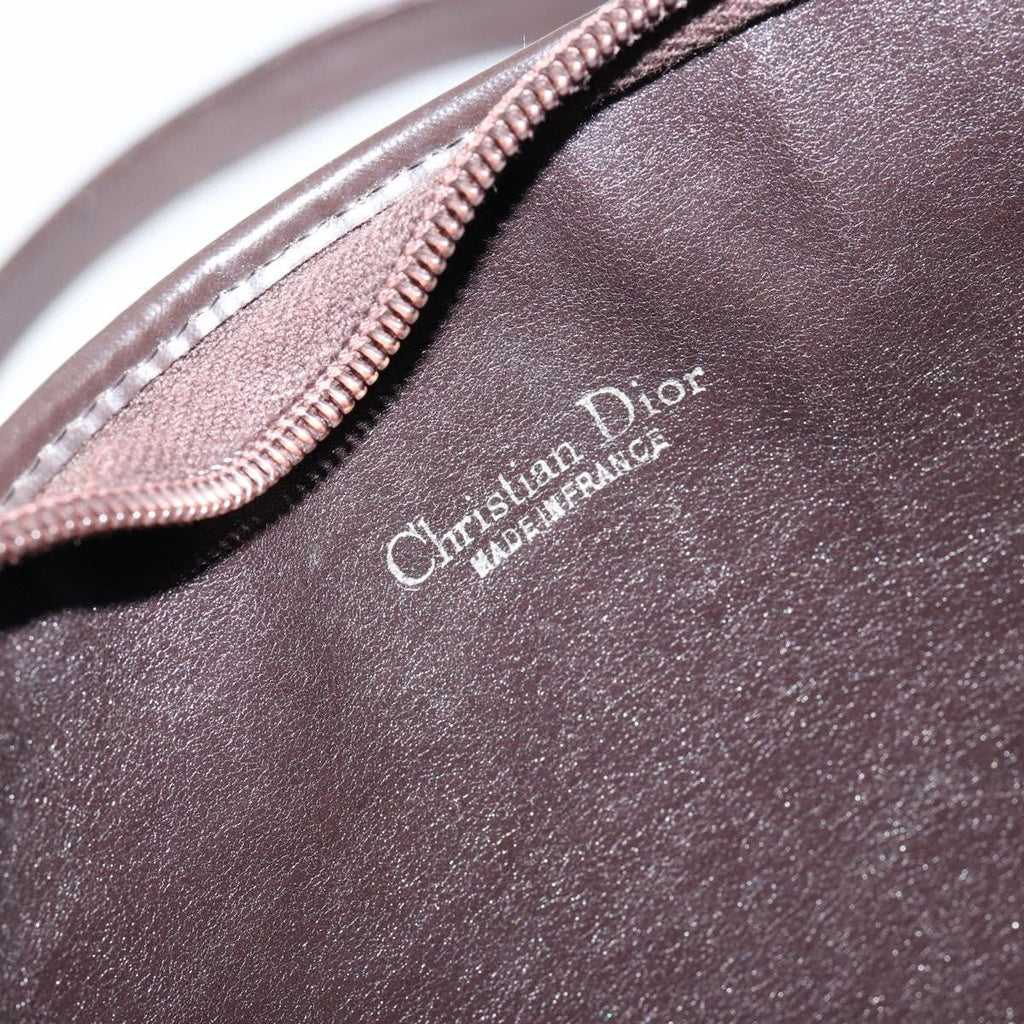Christian Dior Vintage Trotter Shoulder Bag Canvas Beige Canvas Shoulder Bag Bag (Pre-Owned)