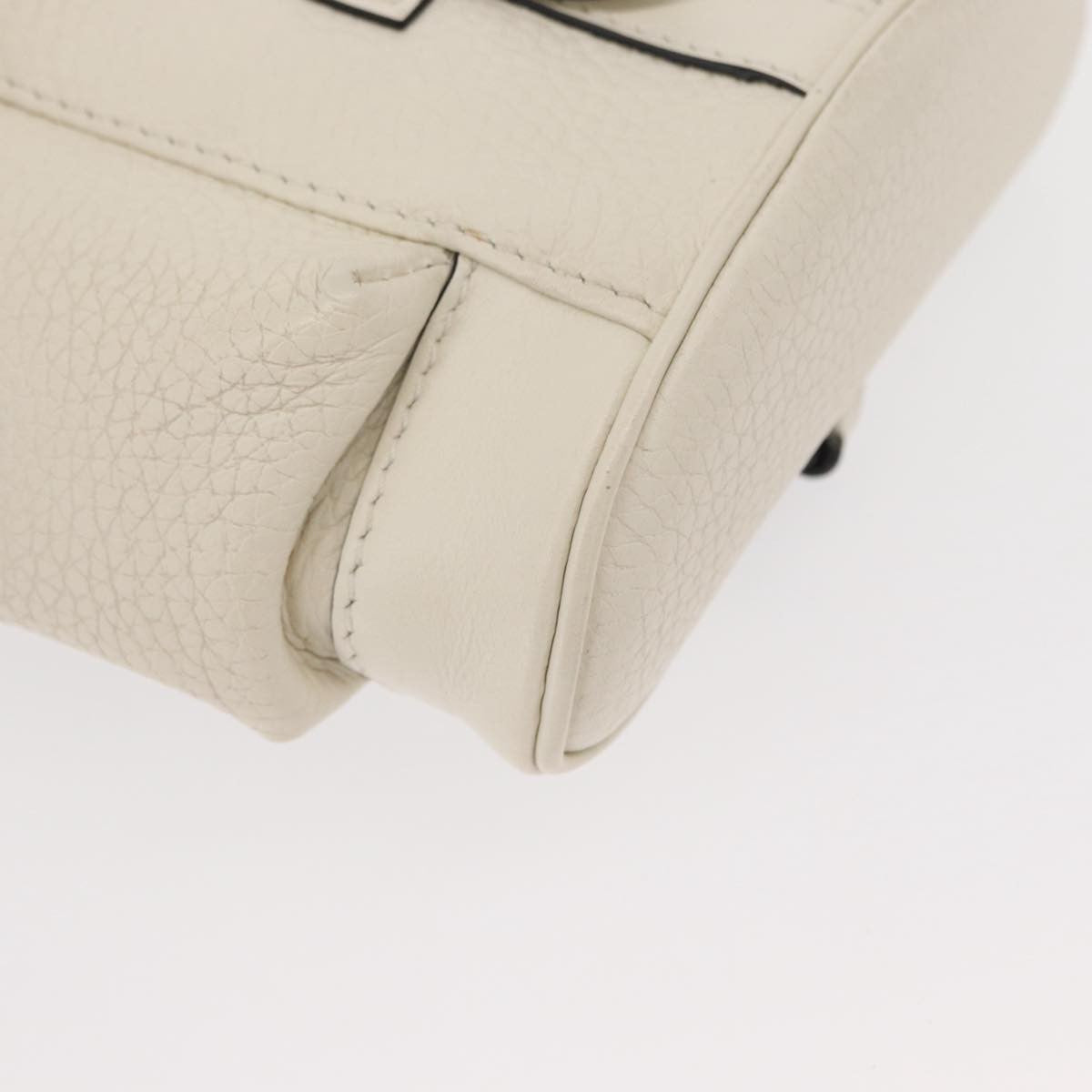 Louis Vuitton Christopher Backpack Taurillon Leather White Leather Shoulder Bag