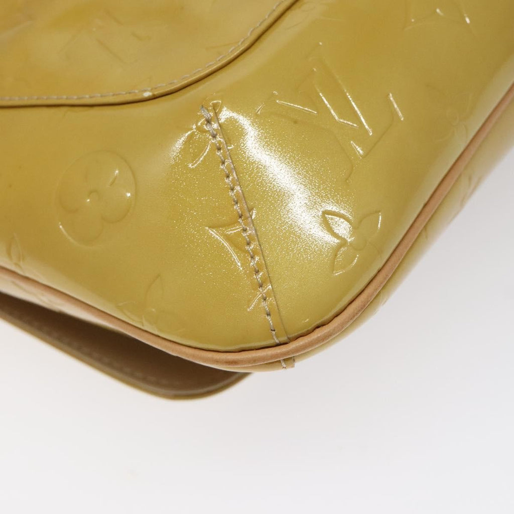 Louis Vuitton Thompson Street Handbag Monogram Vernis Beige Patent_Leather Bag