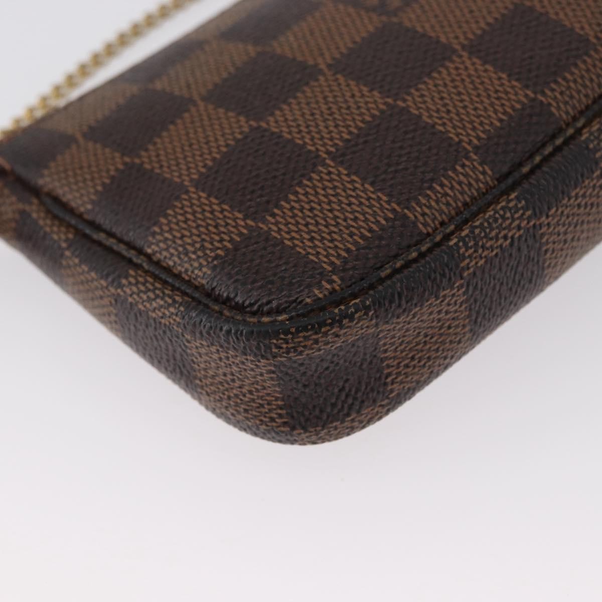 Louis Vuitton Pochette Accessoires Limited Edition Damier Brown Canvas Clutche & Pouche Bag
