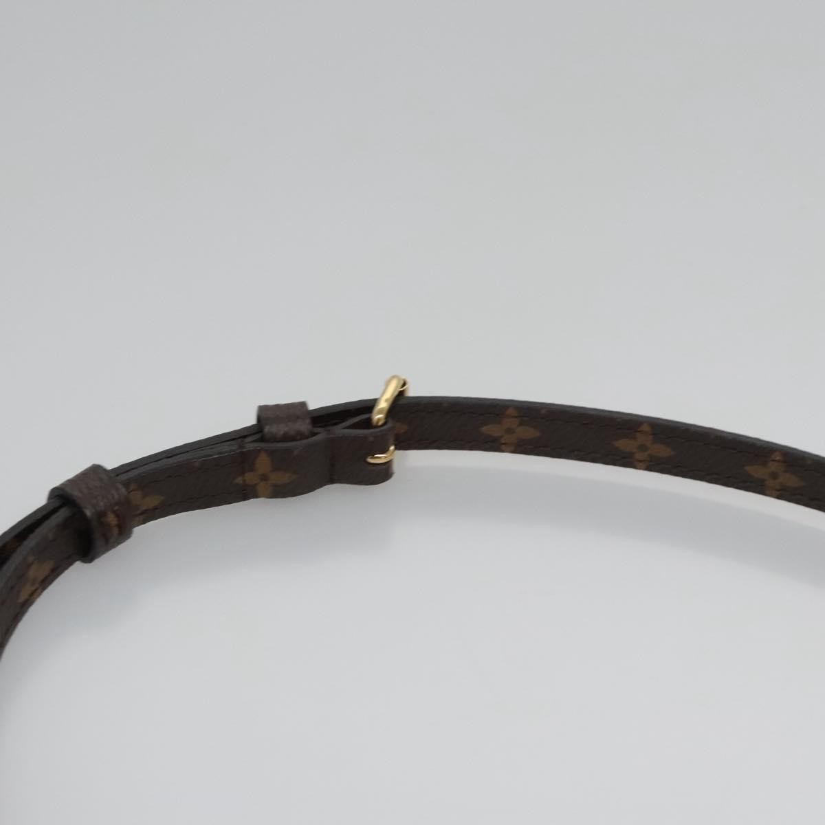 Louis Vuitton Vertical Trunk Pochette Reverse Monogram Canvas Brown Canvas Clutche & Pouche Bag