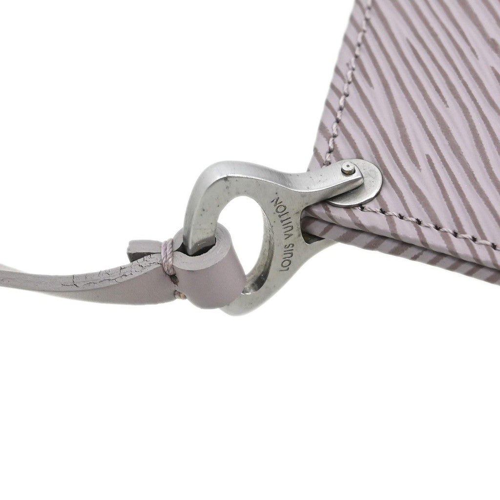 Louis Vuitton Demi Lune Pochette Epi Leather Purple Leather Shoulder Bag