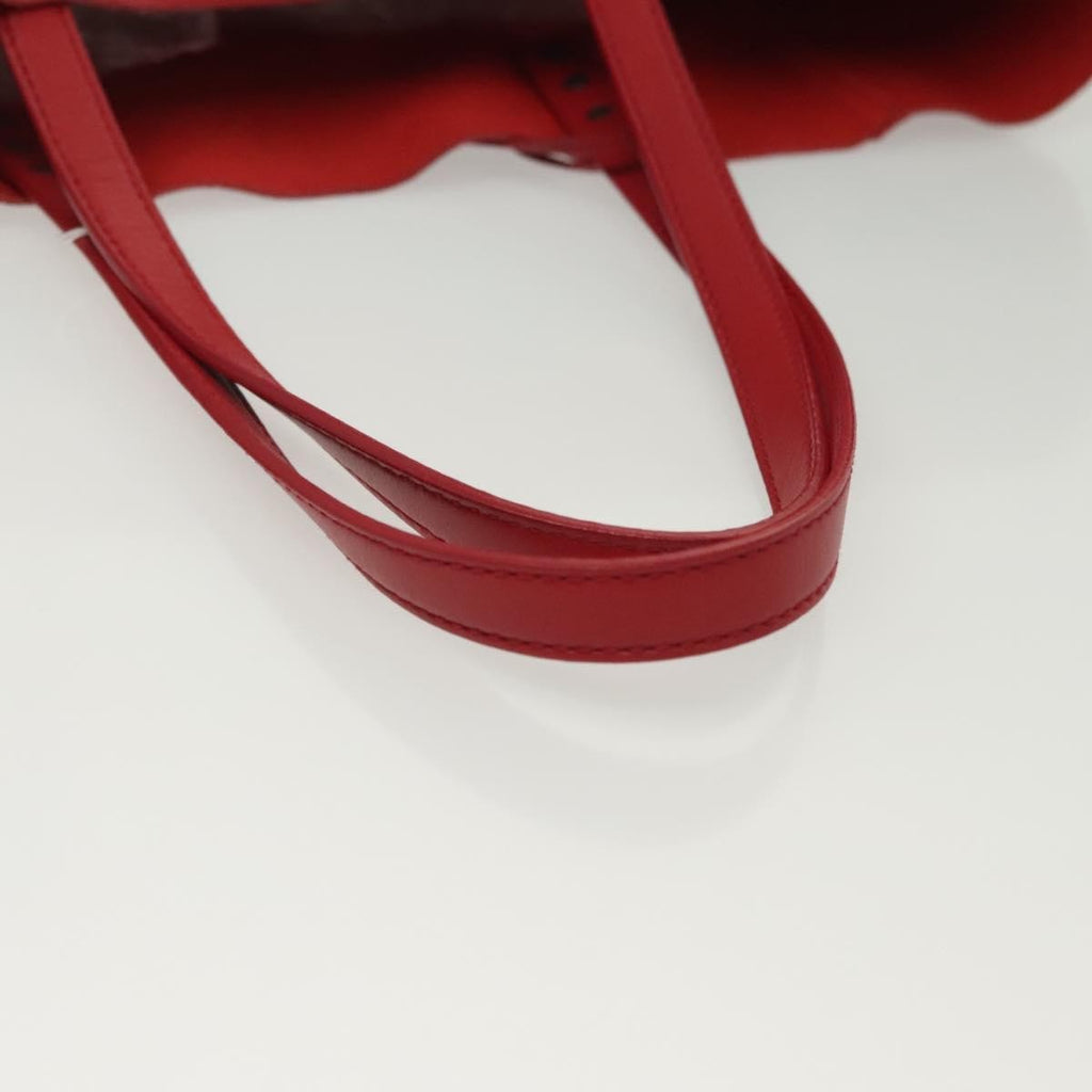 Bottega Veneta Intrecciomirage Tote Leather Red Leather Tote Bag Bag