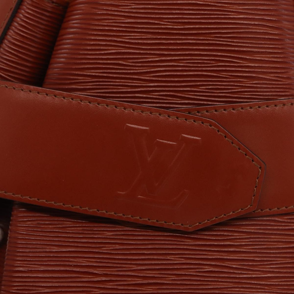 Louis Vuitton Vintage Sac D'epaule Handbag Epi Leather Brown Leather Shoulder Bag