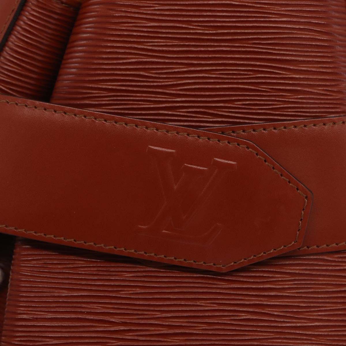 Louis Vuitton Vintage Sac D'epaule Handbag Epi Leather Brown Leather Shoulder Bag