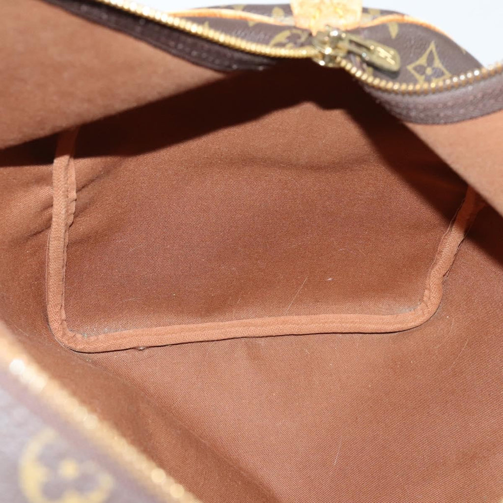 Louis Vuitton Keepall Bag Monogram Canvas Brown Canvas Travel Bag