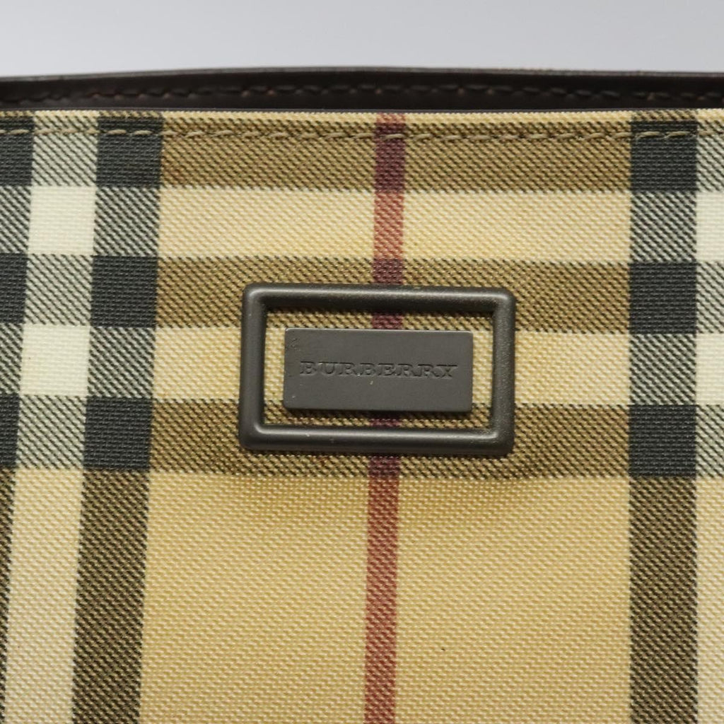 Burberry Nova Check Handbag Nova Check Canvas Beige Canvas Handbag