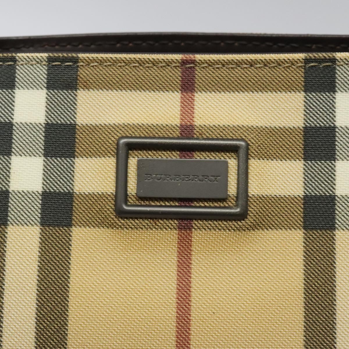 Burberry Nova Check Handbag Nova Check Canvas Beige Canvas Handbag