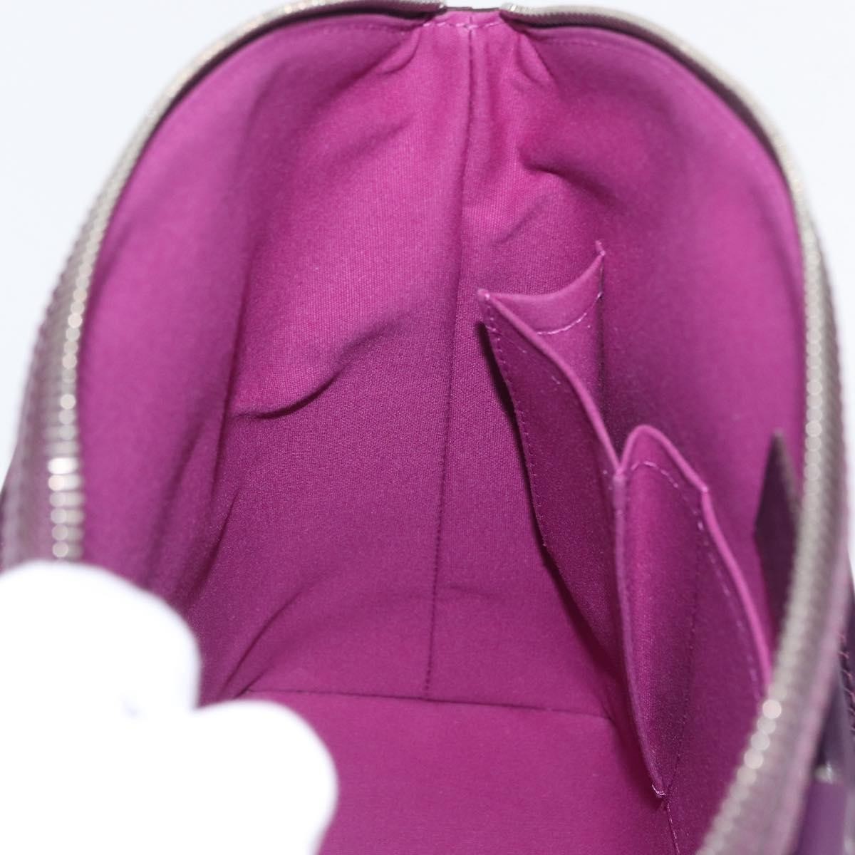 Louis Vuitton Lockit Handbag Epi Leather Purple Leather Handbag