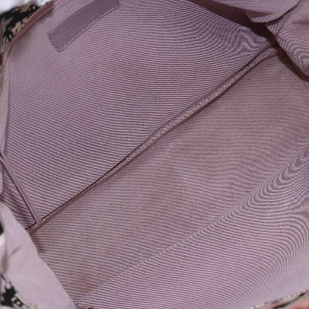 Chanel Vintage Floral Tote Canvas Beige Canvas Tote Bag Bag