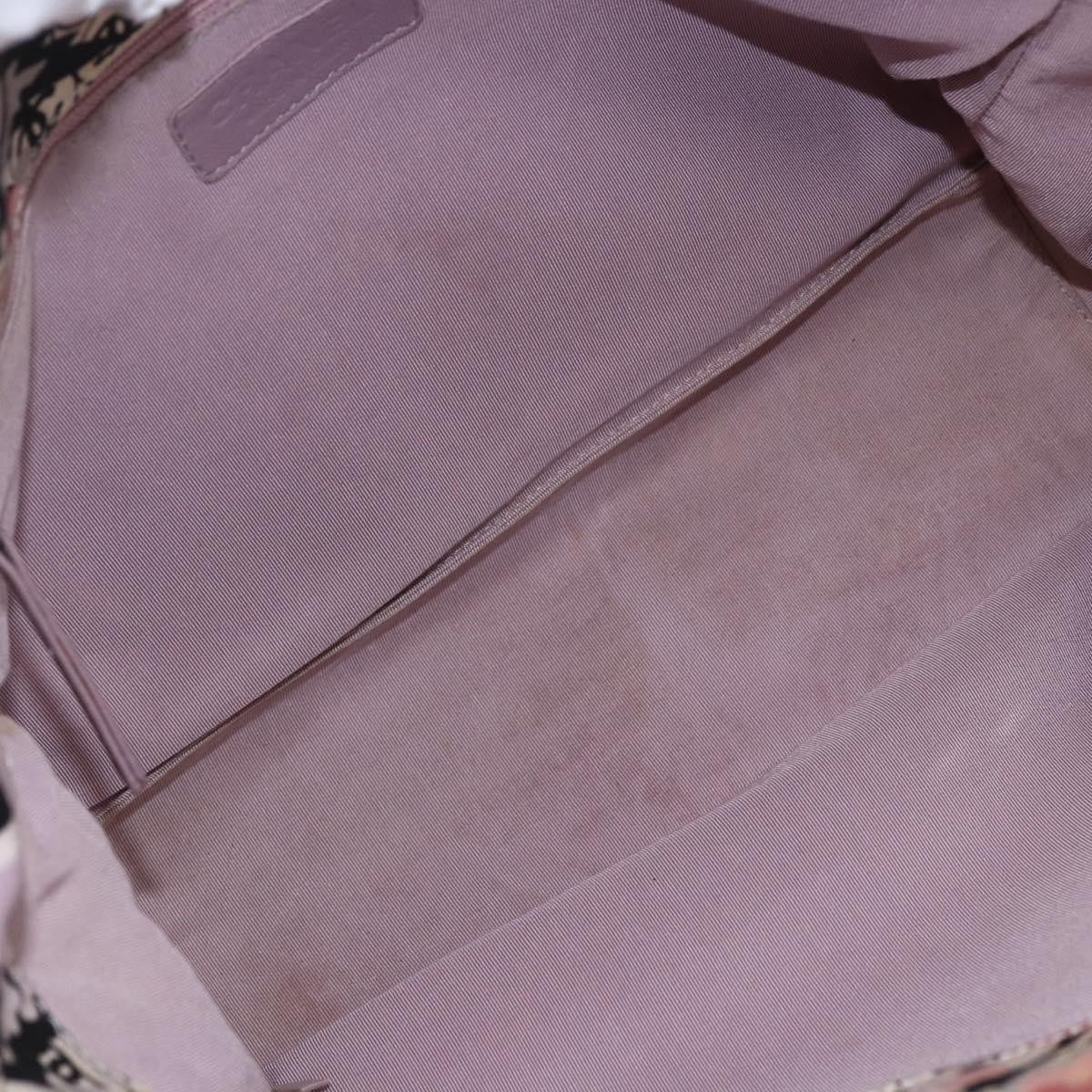 Chanel Vintage Floral Tote Canvas Beige Canvas Tote Bag Bag