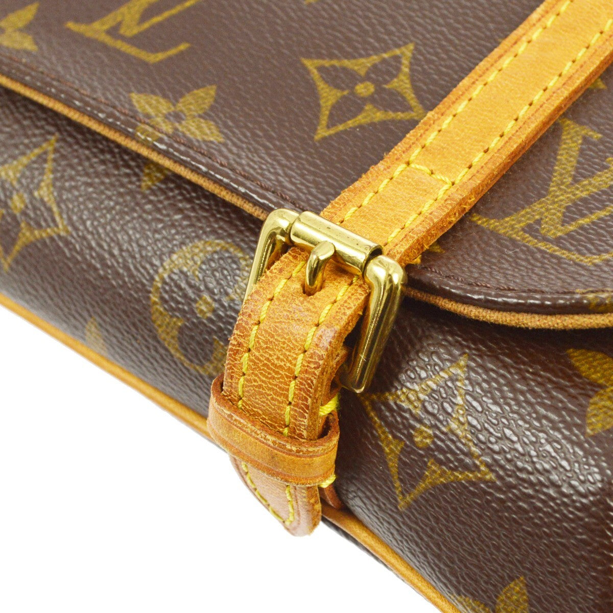 Louis Vuitton Marelle Waist Bag Monogram Canvas Brown Canvas Clutche & Pouche Bag