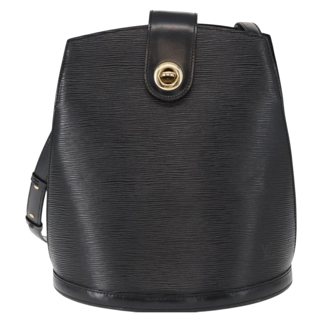 Louis Vuitton Cluny Shoulder Bag Epi Leather Black Leather Shoulder Bag