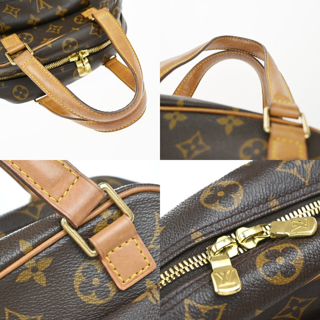 Louis Vuitton Excentri-Cite Handbag Monogram Canvas Brown Canvas Handbag