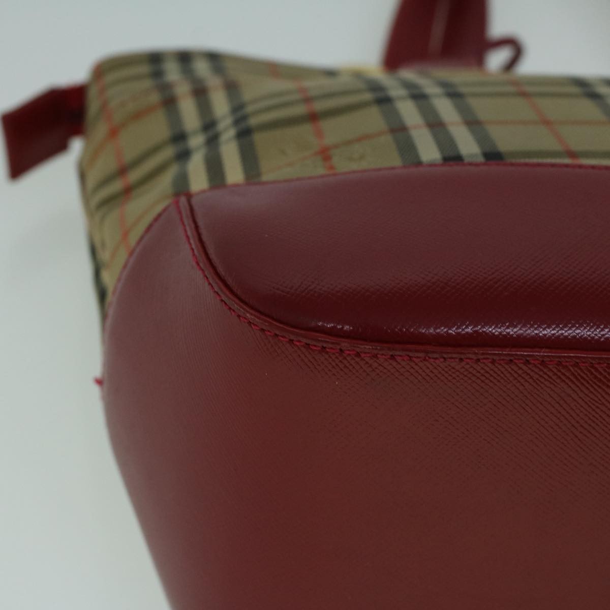 Burberry Nova Check Handbag Nova Check Canvas Beige Canvas Handbag