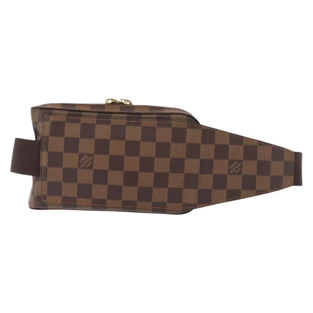 Louis Vuitton Geronimos Waist Bag Damier Brown Canvas Shoulder Bag