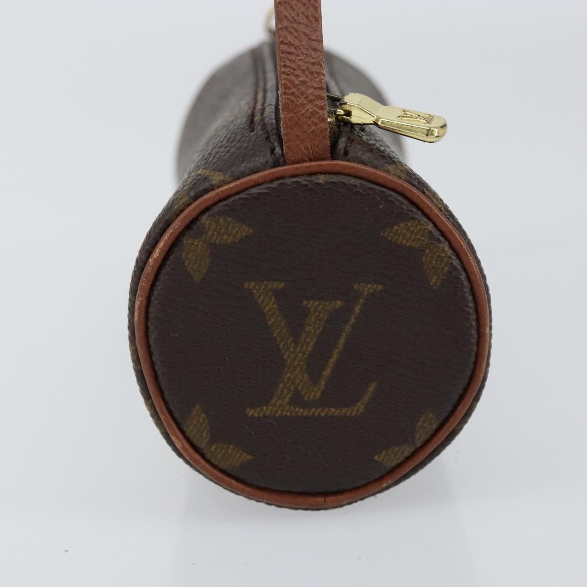 Louis Vuitton Papillon Pochette Monogram Canvas Brown Canvas Clutche & Pouche Bag
