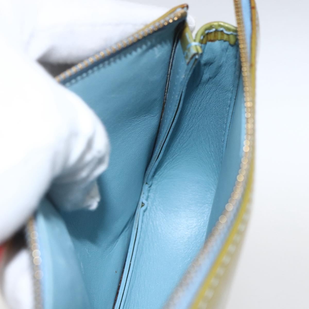 Louis Vuitton Lexington Pochette Monogram Vernis Blue Patent_Leather Clutche & Pouche Bag