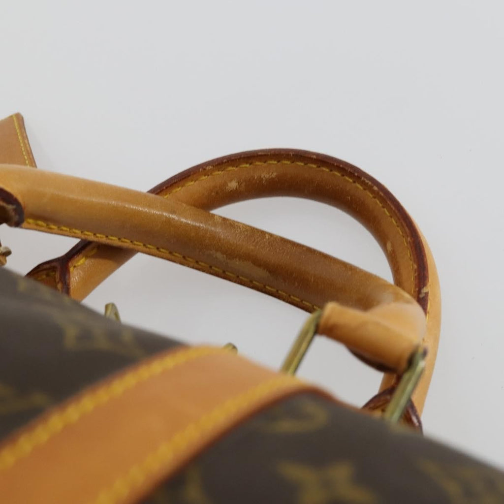 Louis Vuitton Keepall Bag Monogram Canvas Brown Canvas Travel Bag