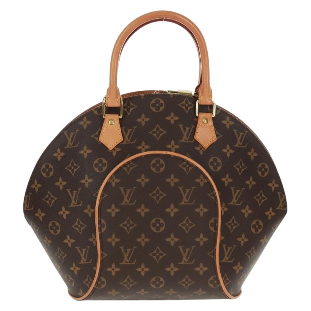Louis Vuitton Ellipse Bag Monogram Canvas Brown Canvas Handbag