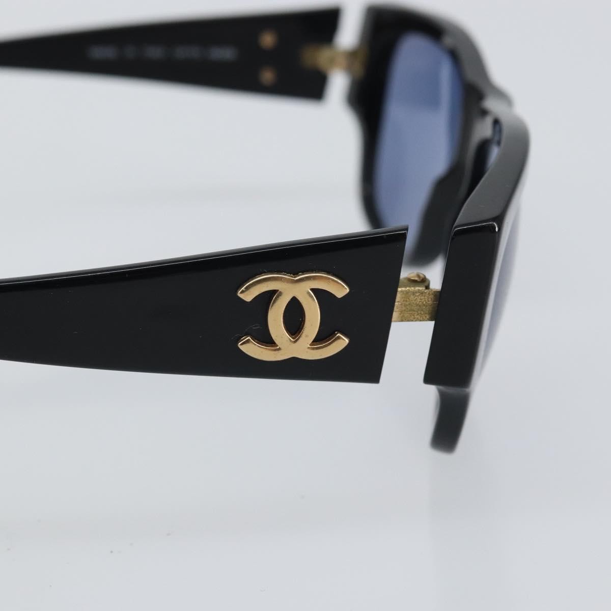Chanel Logo Cc Sunglasses Plastic Black Plastic Sunglasse Accessory