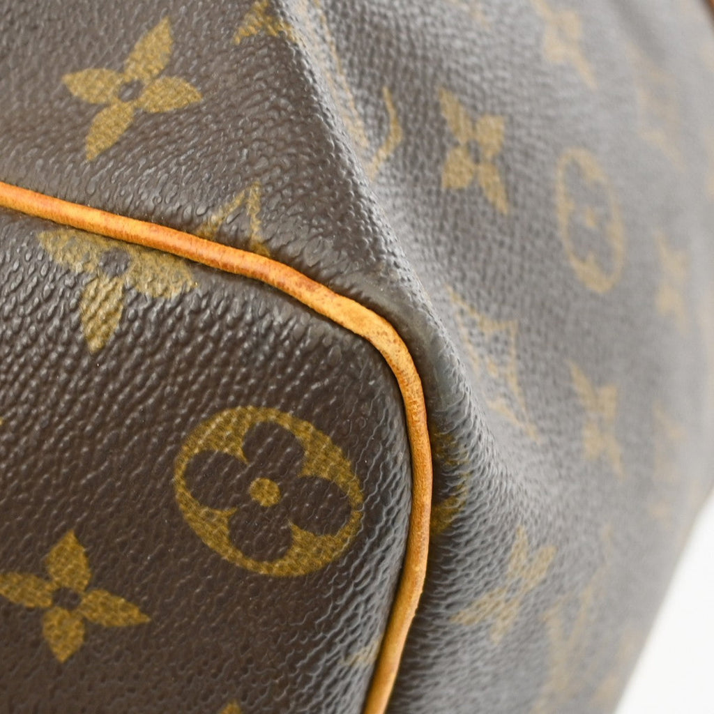 Louis Vuitton Keepall Bag Monogram Canvas Brown Canvas Travel Bag