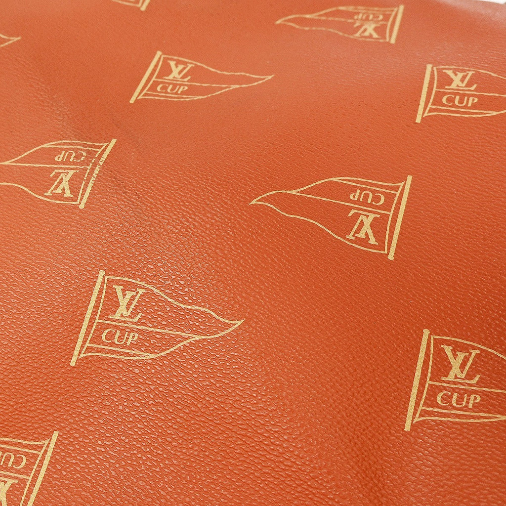 Louis Vuitton Cup Garment Cover Coated Canvas Red Canvas Travel Bag
