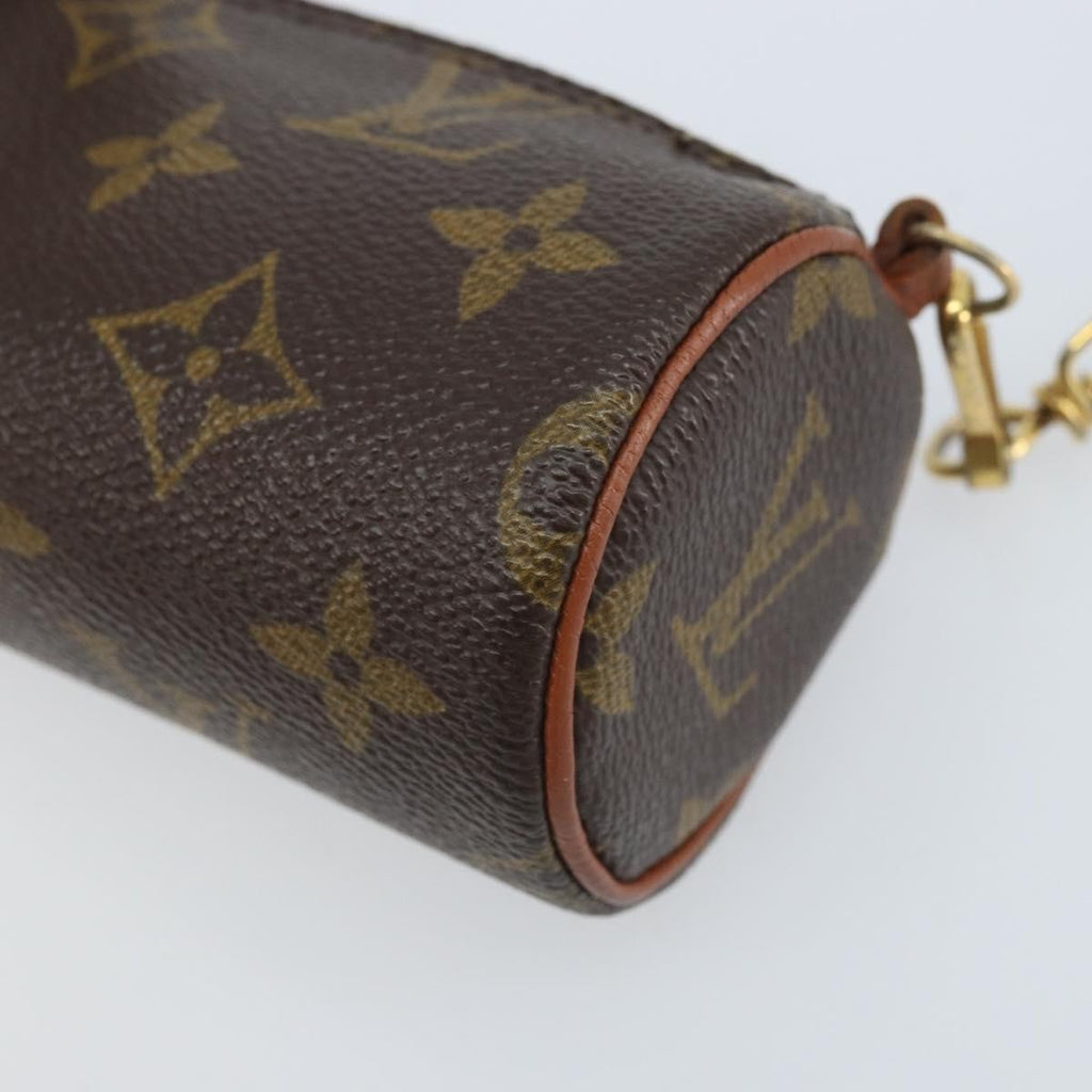 Louis Vuitton Papillon Pochette Monogram Canvas Brown Canvas Clutche & Pouche Bag