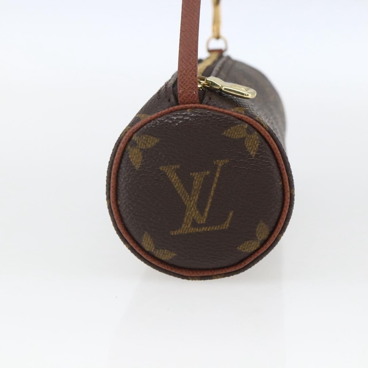 Louis Vuitton Papillon Pochette Monogram Canvas Brown Canvas Clutche & Pouche Bag
