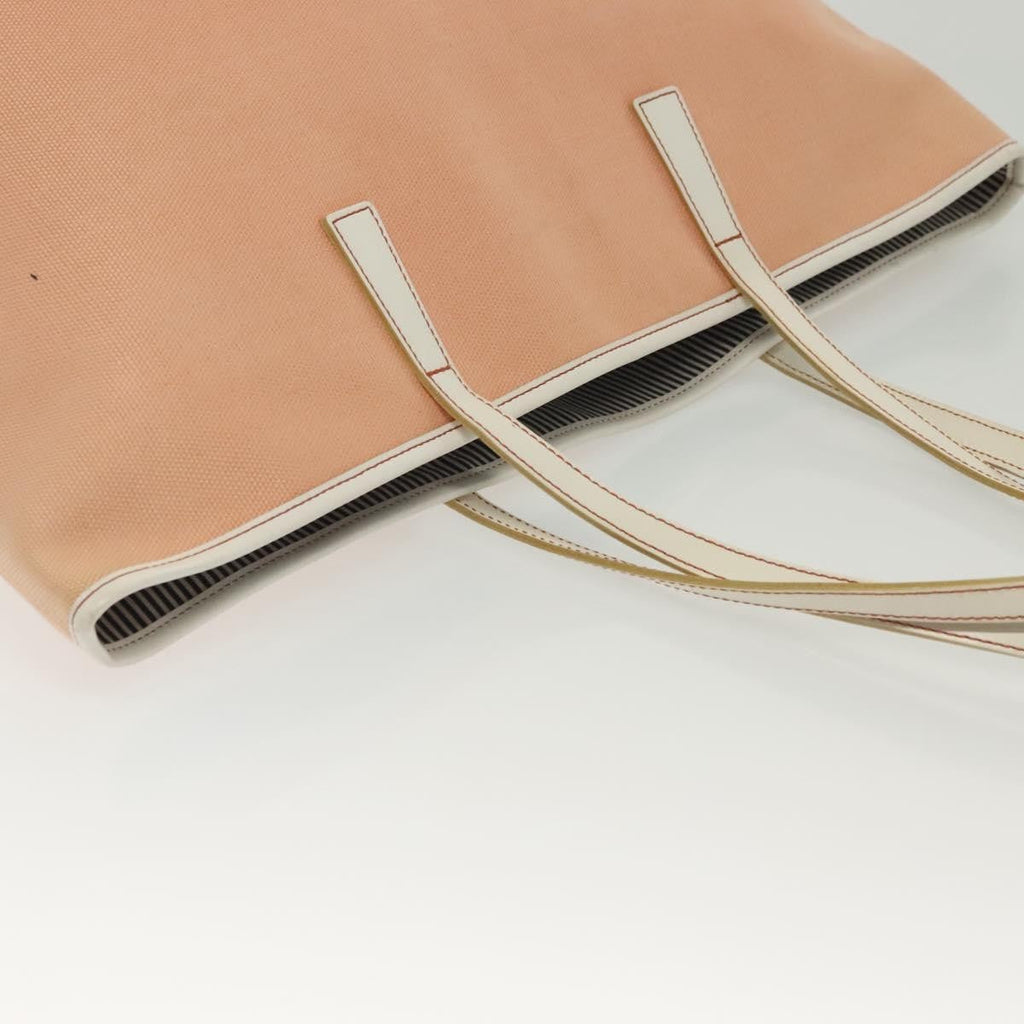 Burberry Blue Label Tote Bag Canvas Pink Canvas Tote Bag