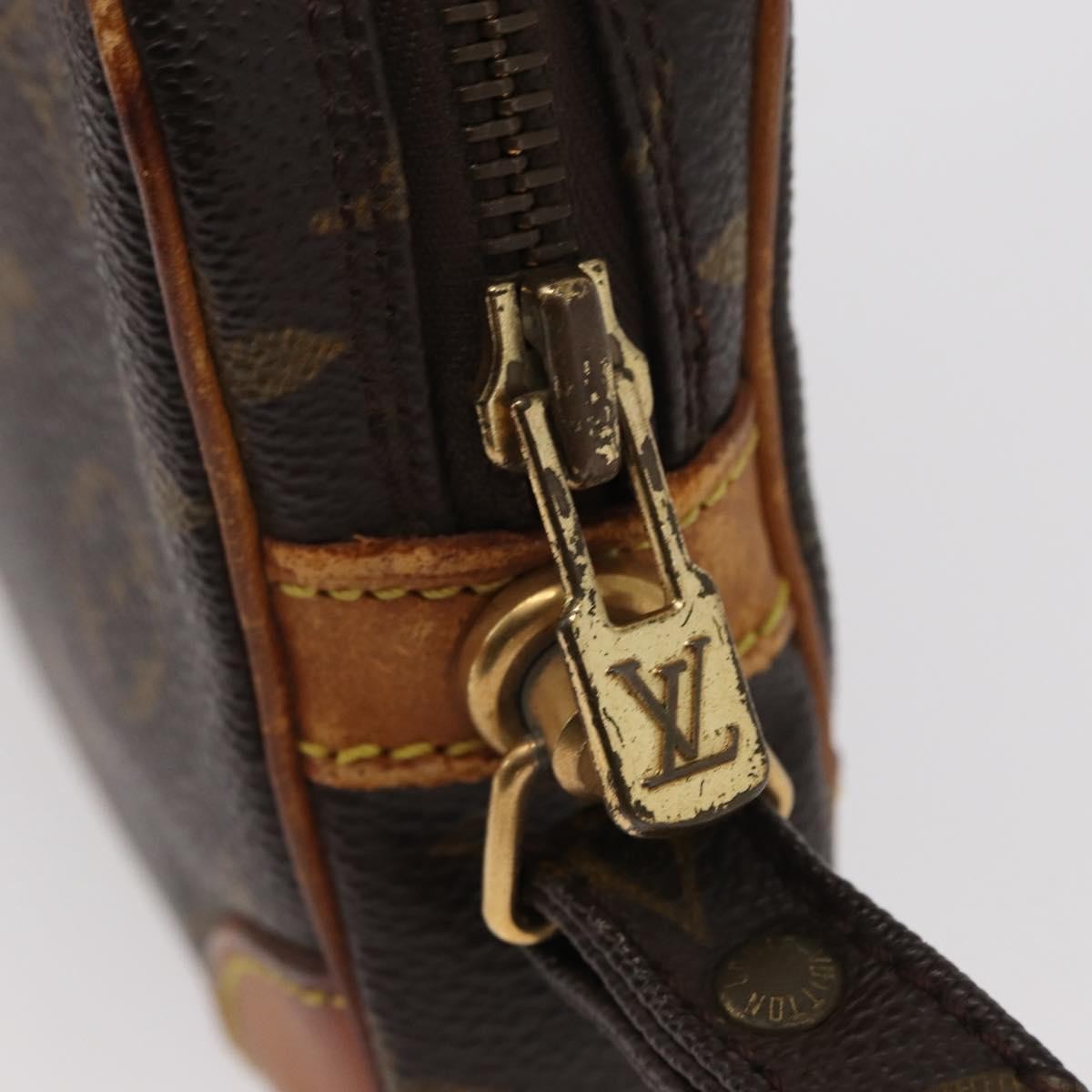 Louis Vuitton Marly Dragonne Clutch Monogram Canvas Brown Canvas Clutche & Pouche Bag
