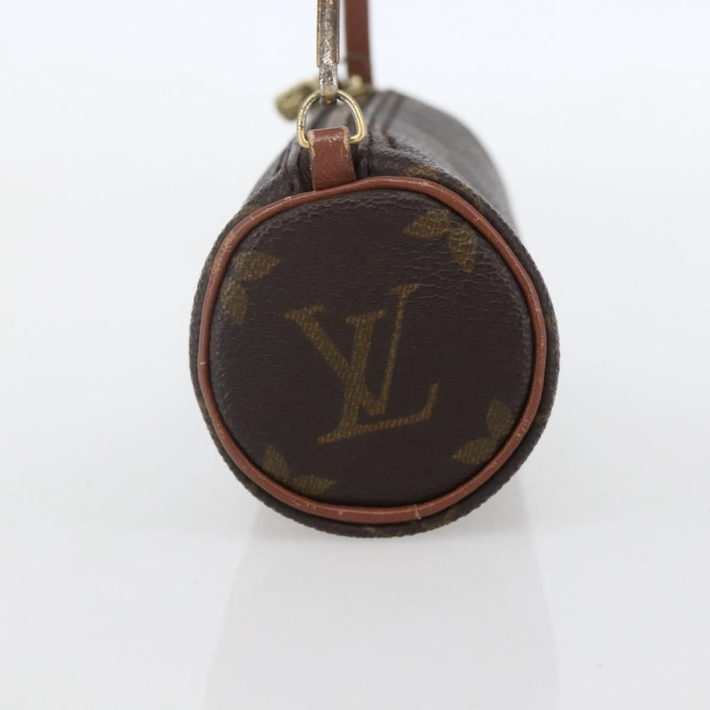Louis Vuitton Papillon Pochette Monogram Canvas Brown Canvas Clutche & Pouche Bag