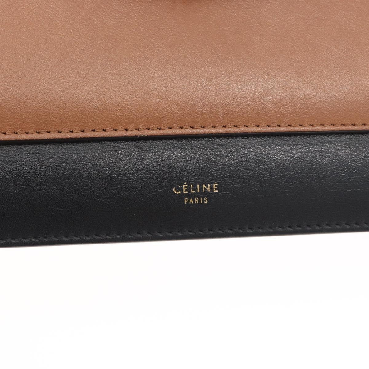 Celine Pocket Envelope Shoulder Bag Leather Multicolour Leather Shoulder Bag Bag