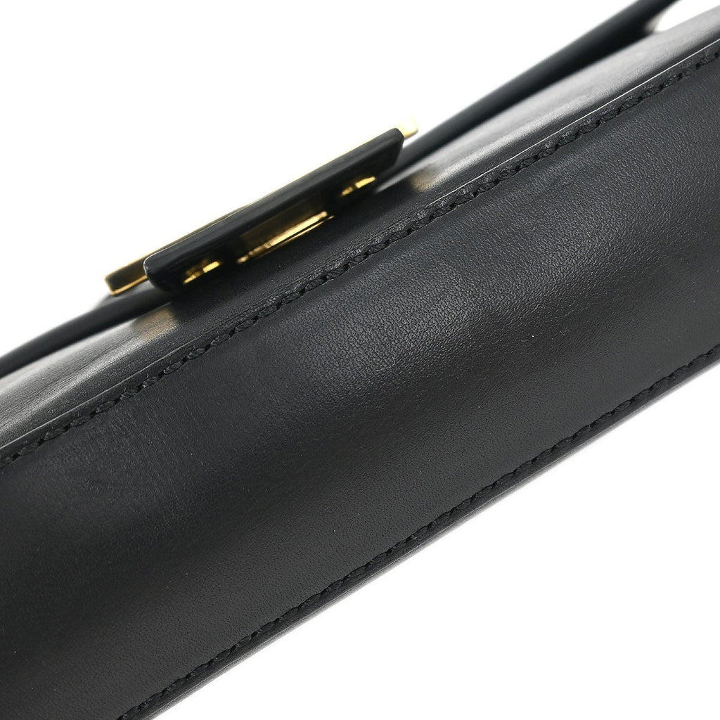 Fendi Baguette Bag Leather Black Leather Shoulder Bag Bag