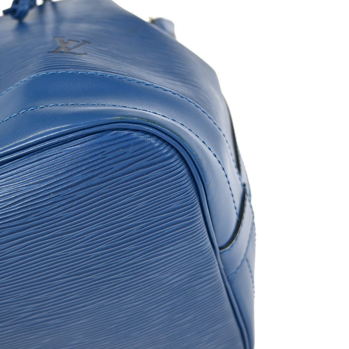 Louis Vuitton Noe Handbag Epi Leather Blue Leather Shoulder Bag