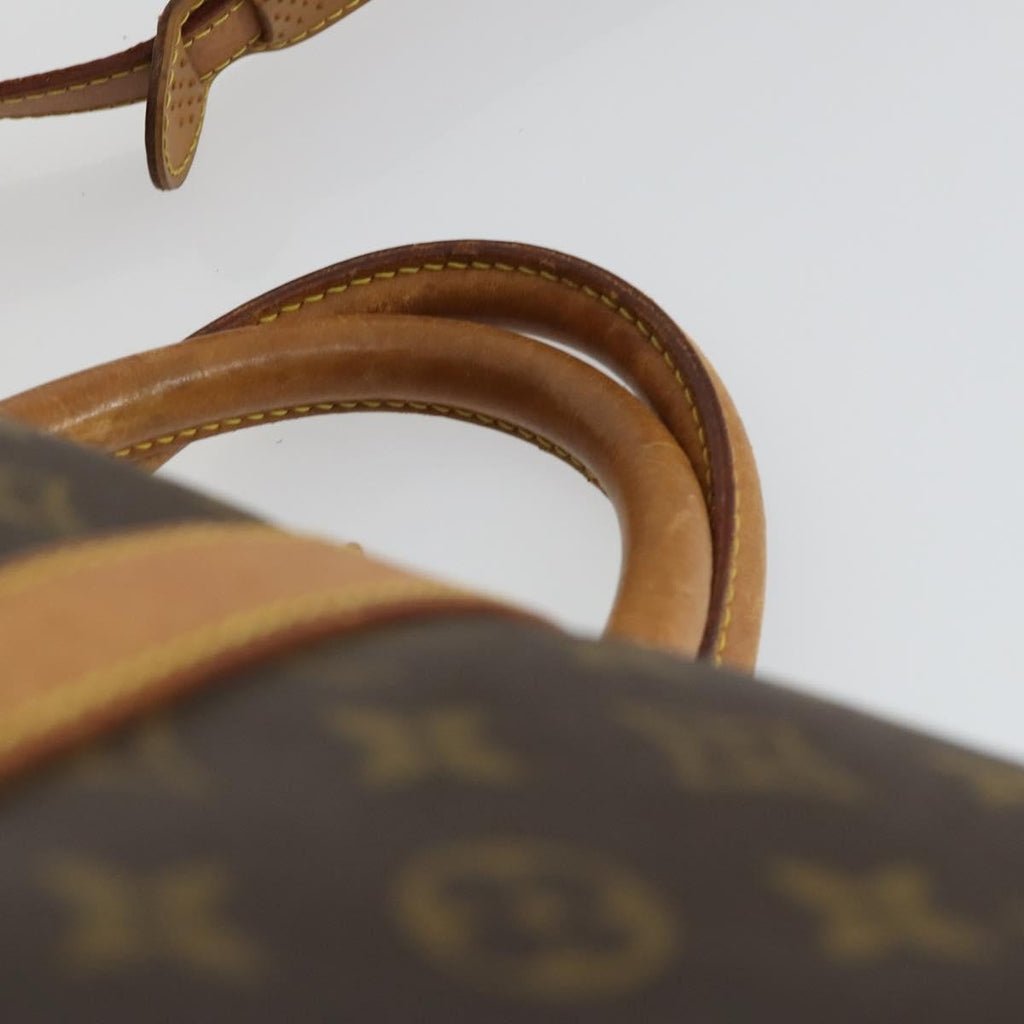 Louis Vuitton Keepall Bandouliere Bag Monogram Canvas Brown Canvas Travel Bag