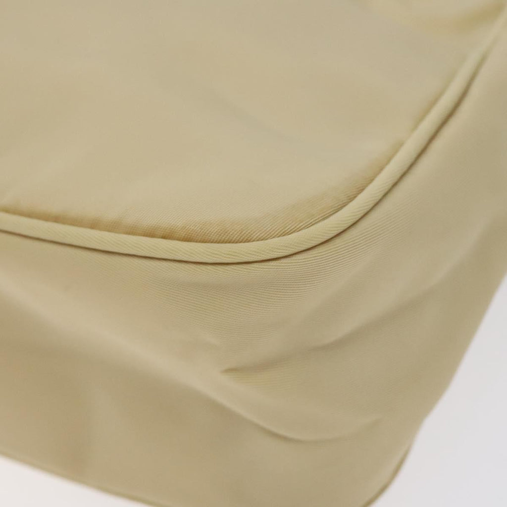 Prada Hobo Tessuto Beige Nylon Handbag