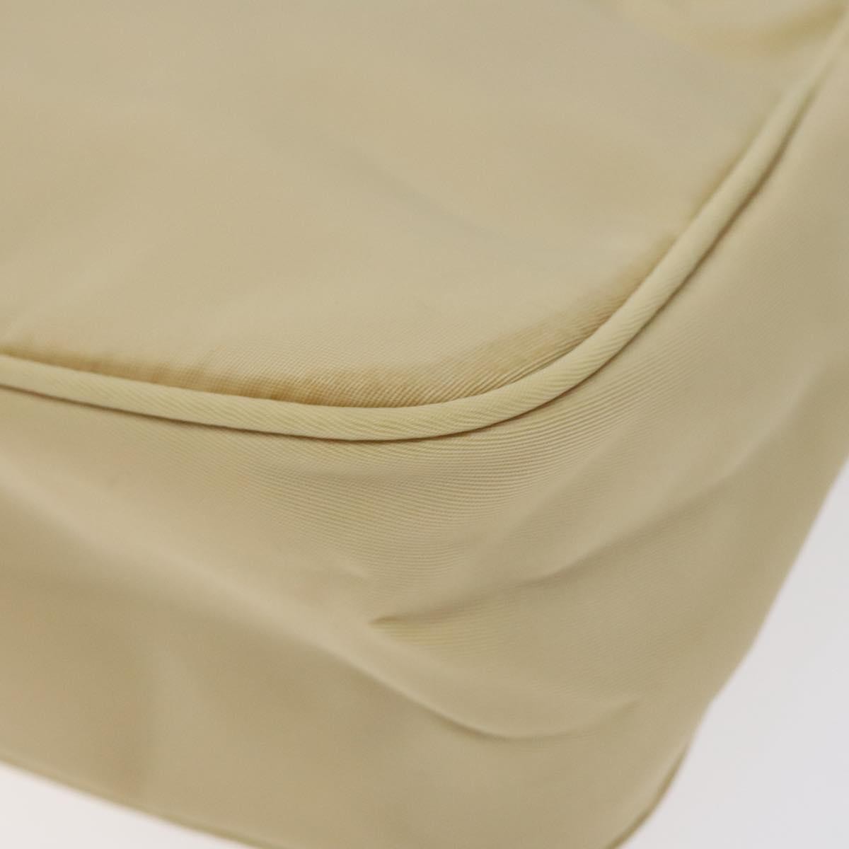 Prada Hobo Tessuto Beige Nylon Handbag