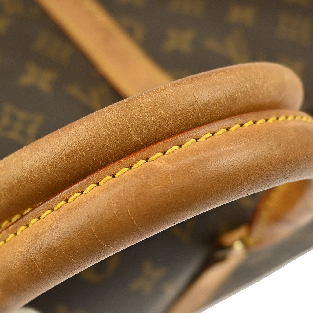 Louis Vuitton Keepall Bag Monogram Canvas Brown Canvas Travel Bag