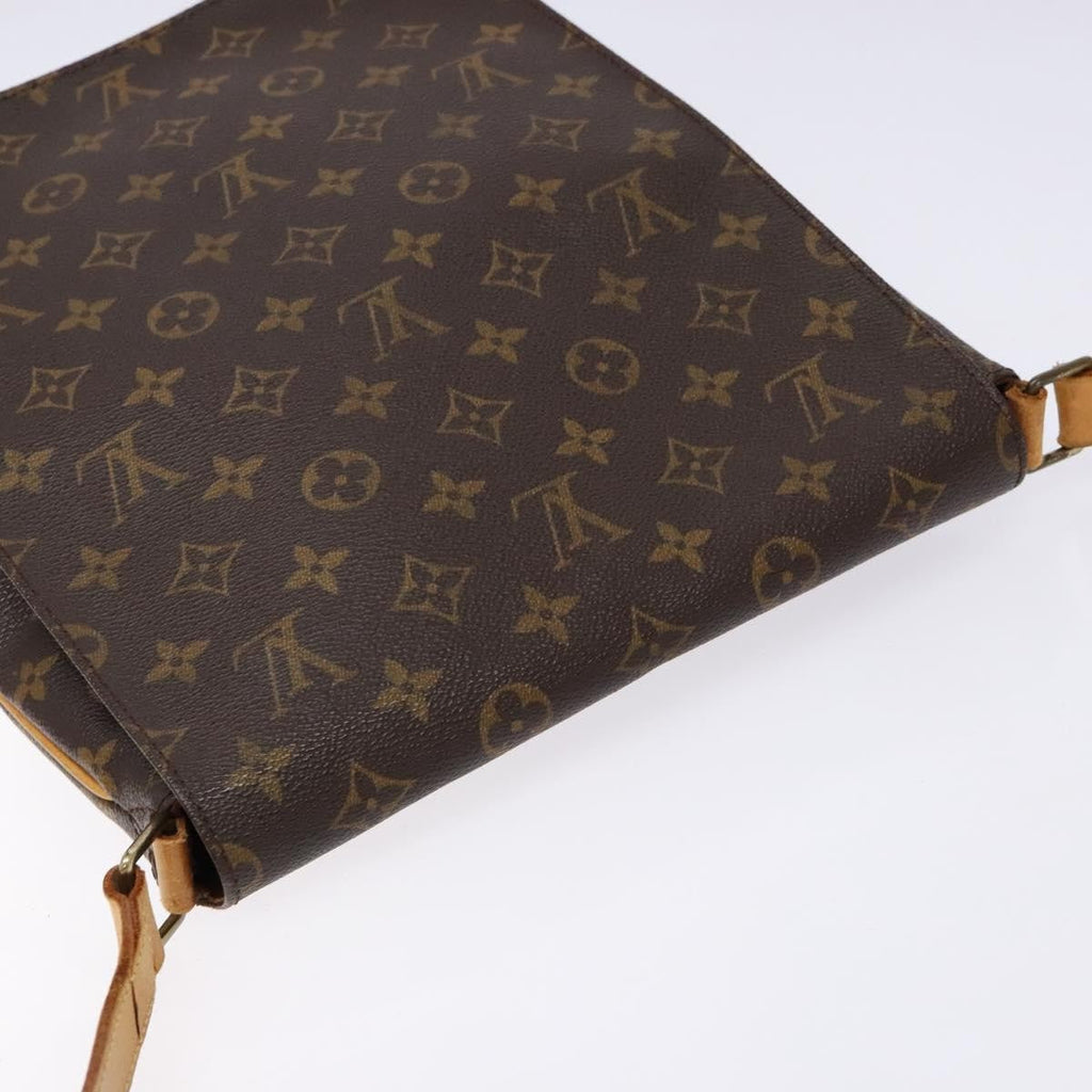 Louis Vuitton Musette Salsa Handbag Monogram Canvas Brown Canvas Bag