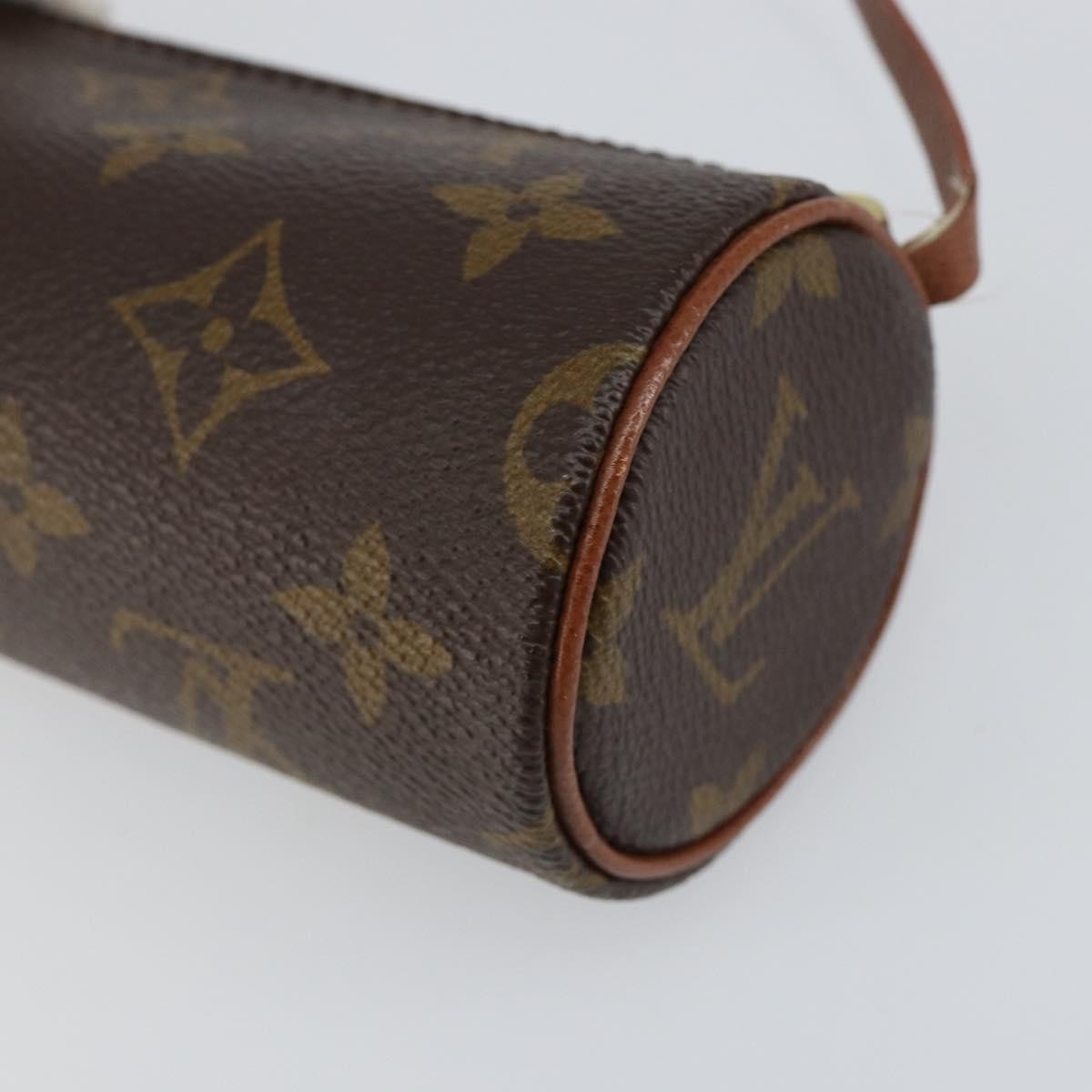 Louis Vuitton Papillon Pochette Monogram Canvas Brown Canvas Clutche & Pouche Bag