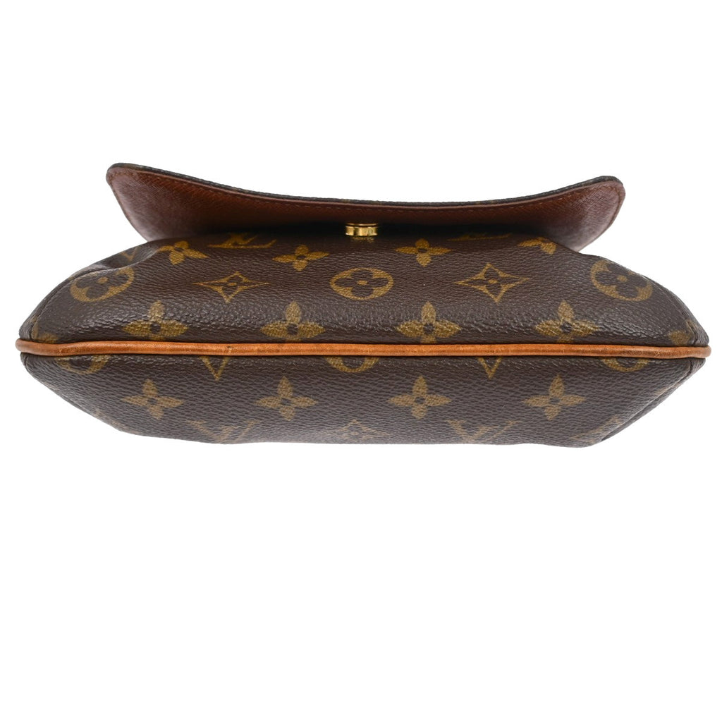 Louis Vuitton Musette Salsa Handbag Monogram Canvas Brown Canvas Shoulder Bag