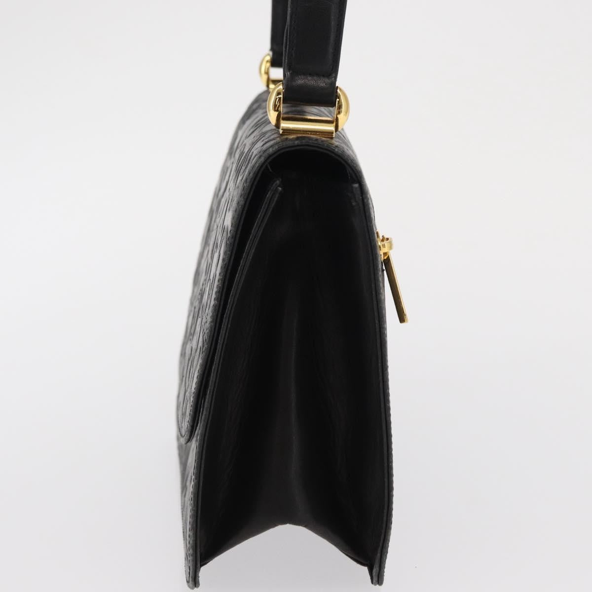 Balenciaga Vintage Handbag Leather Black Leather Hand