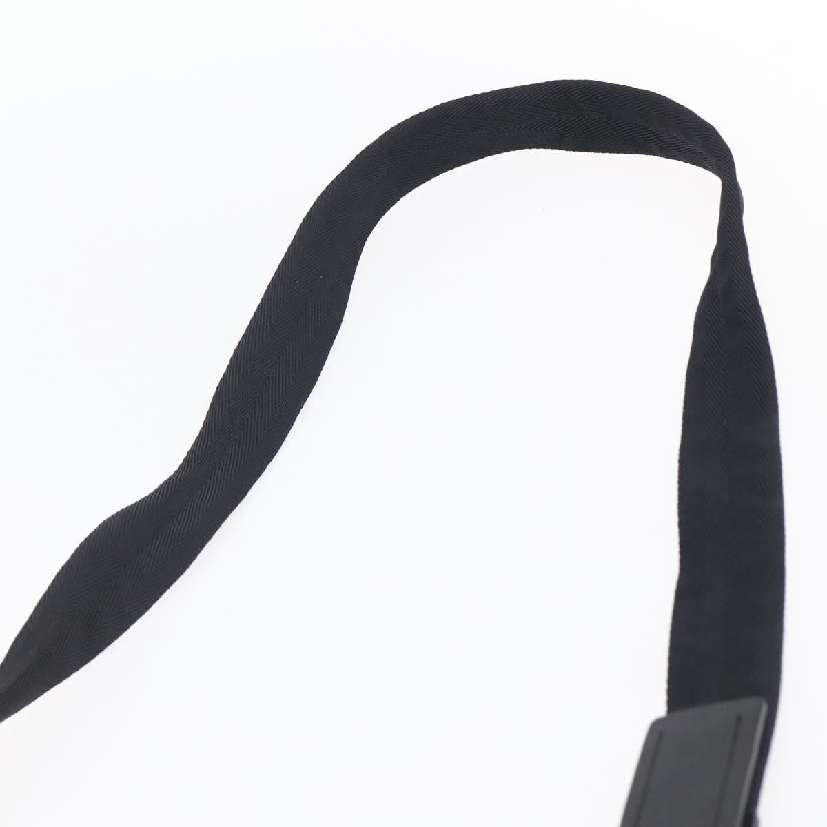 Prada Zip Messenger Quilted Tessuto Black Nylon Shoulder Bag Bag